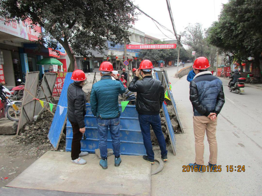 建恒公司領導帶隊檢查安全生產(chǎn)