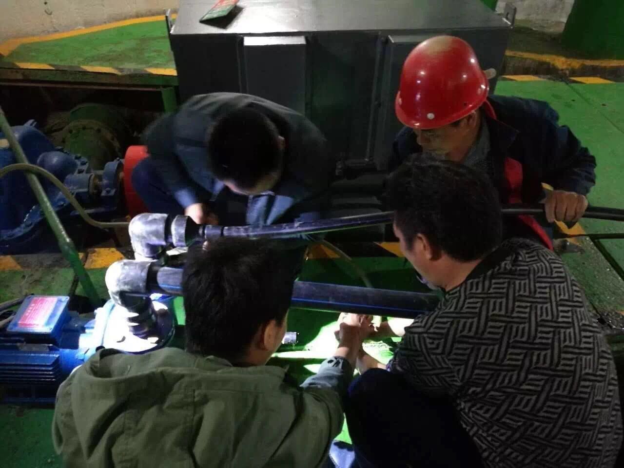 緊急啟用新建取水管 攻克低水位取水難題