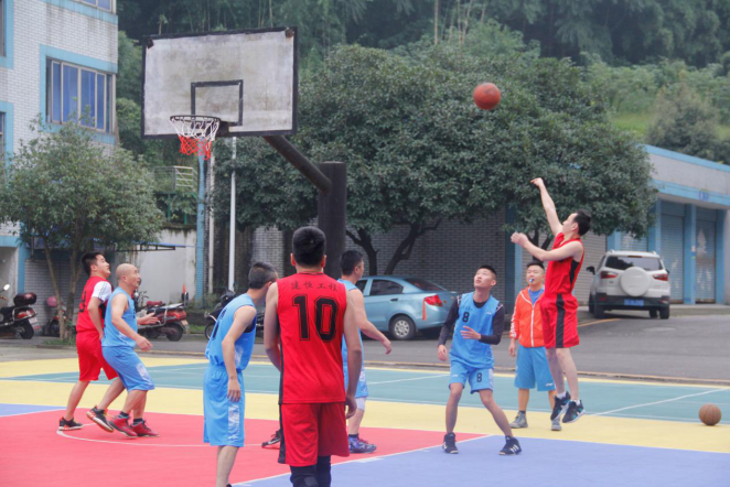清源水務集團公司第三屆職工籃球比賽順利開幕