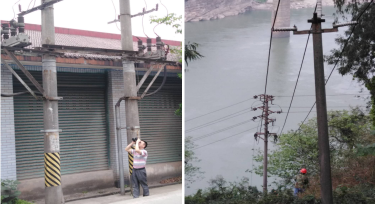 一水廠開(kāi)展高壓線路隱患排查