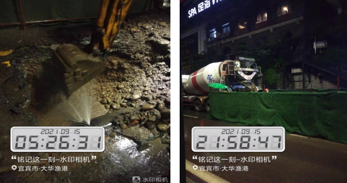 徹夜搶修截污干管 全力保障排水安全