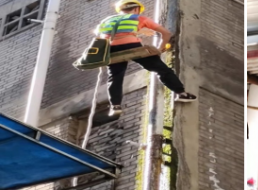 公司一支部、建恒支部結(jié)對共建處理下渡口社區(qū)橋南小區(qū)居民用水隱患