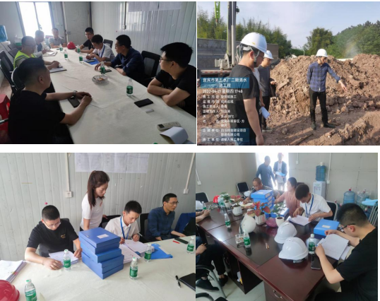 集團公司開展在建項目節(jié)前安全、防疫檢查