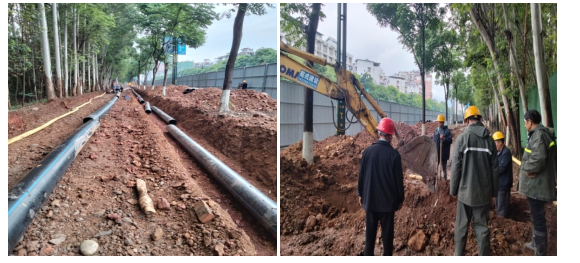 七星路段截污干管改造工程順利完工！